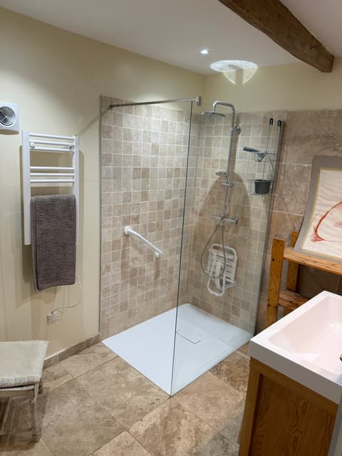 Ground floor bathroom - shower area