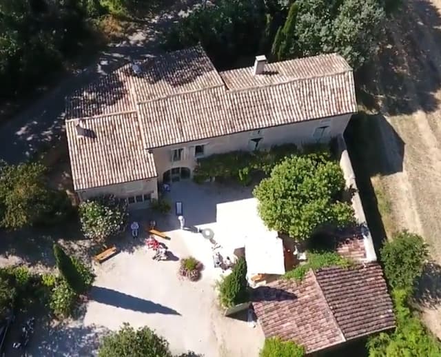 Courtyard and house facade