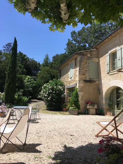 Courtyard in afternoon light