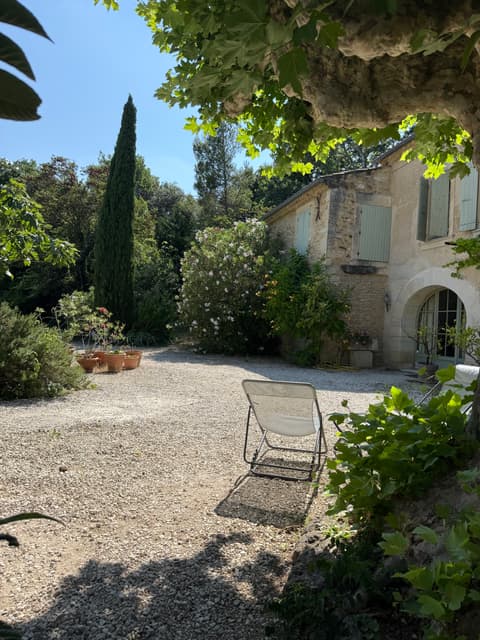House and surrounding landscape