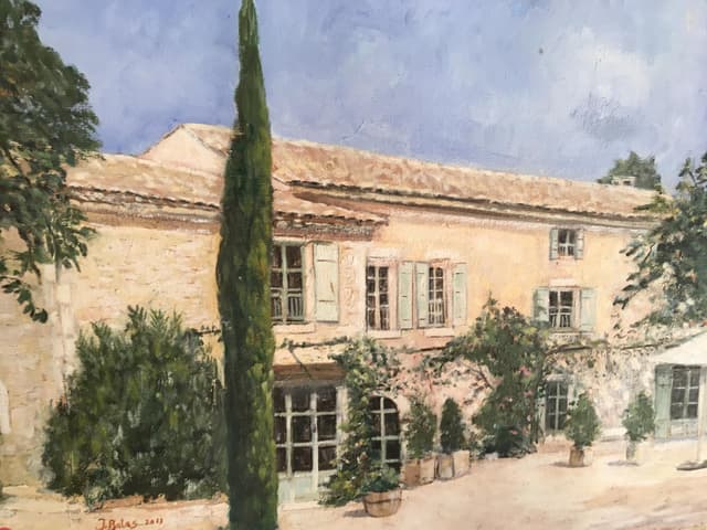 House exterior with terrace